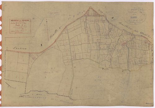 Moisdon-la-Rivière - Section G4 Barre (section de la) ; 205-398