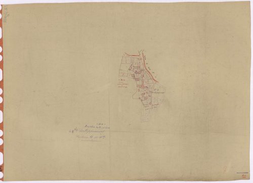 Moisdon-la-Rivière - Section G4 (développement) Barre (section de la) ; 205-398 ; développement du village de La Barre