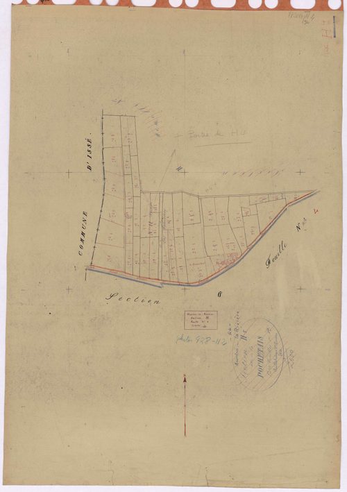 Moisdon-la-Rivière - Section H4 Pochetais (section de La) ; 414-571