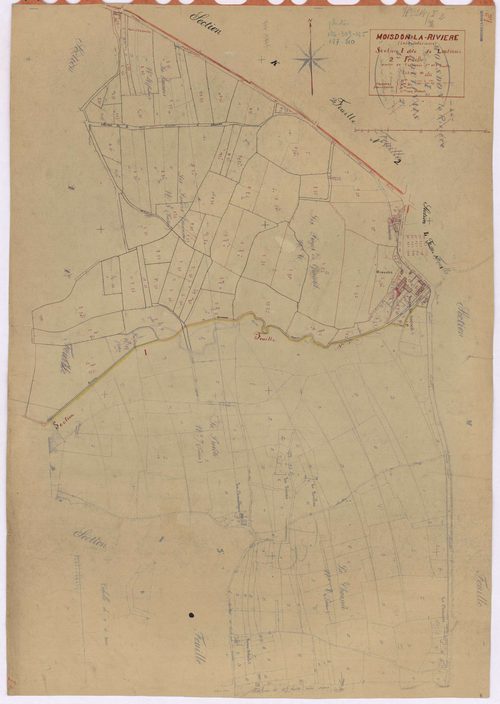 Moisdon-la-Rivière - Section I2 Loutinais (section de) ; 127-292