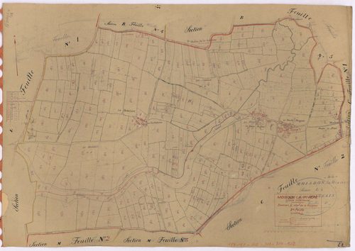 Moisdon-la-Rivière - Section L2 Rougeais (section de La) ; 223-502