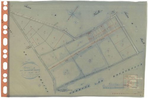La Montagne - Section B3 Château d'Aux (section du) . 1327-1361