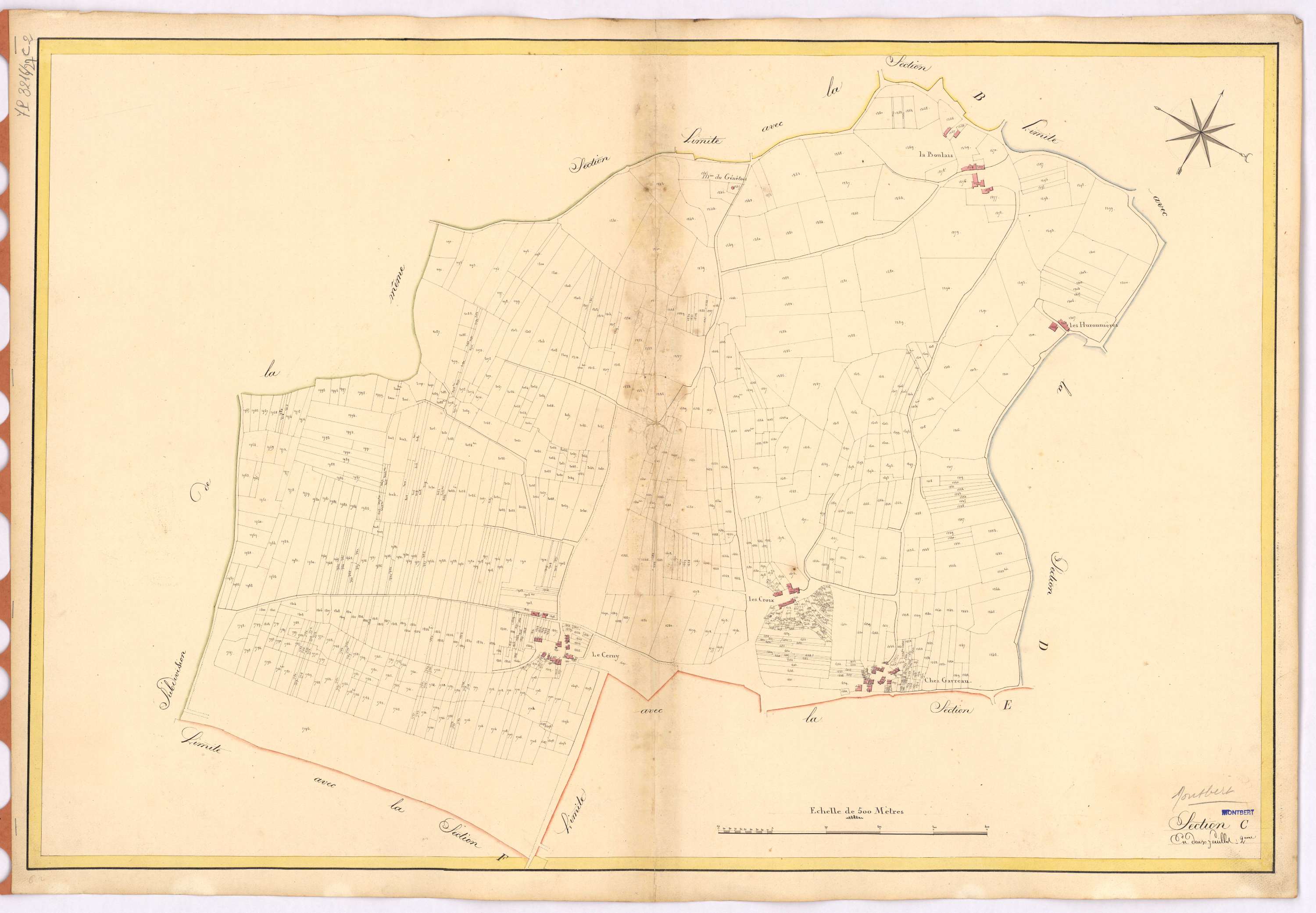 Montbert - Section C2 Teillais (section des)