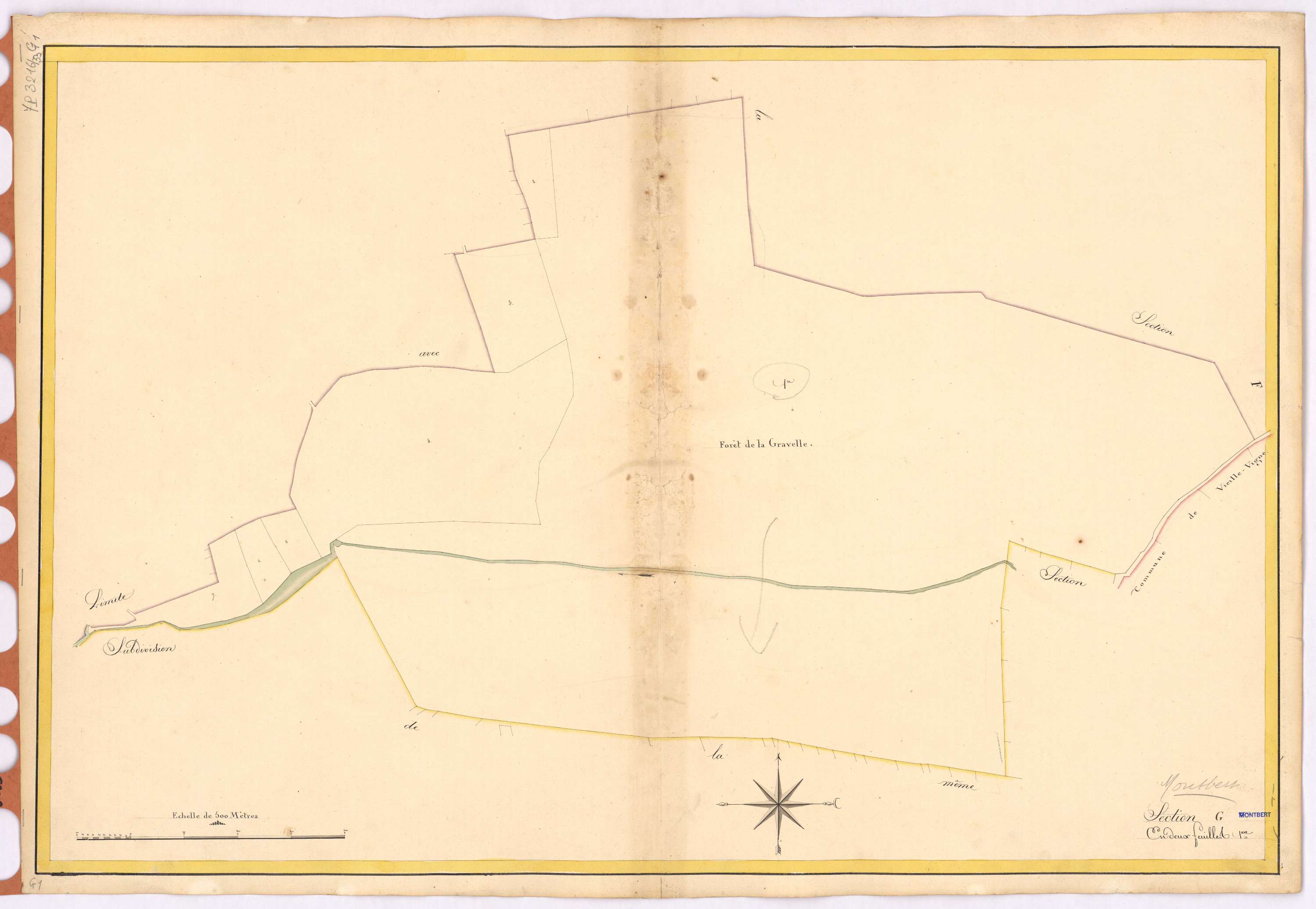 Montbert - Section G1 Bauche argentière (section de La)