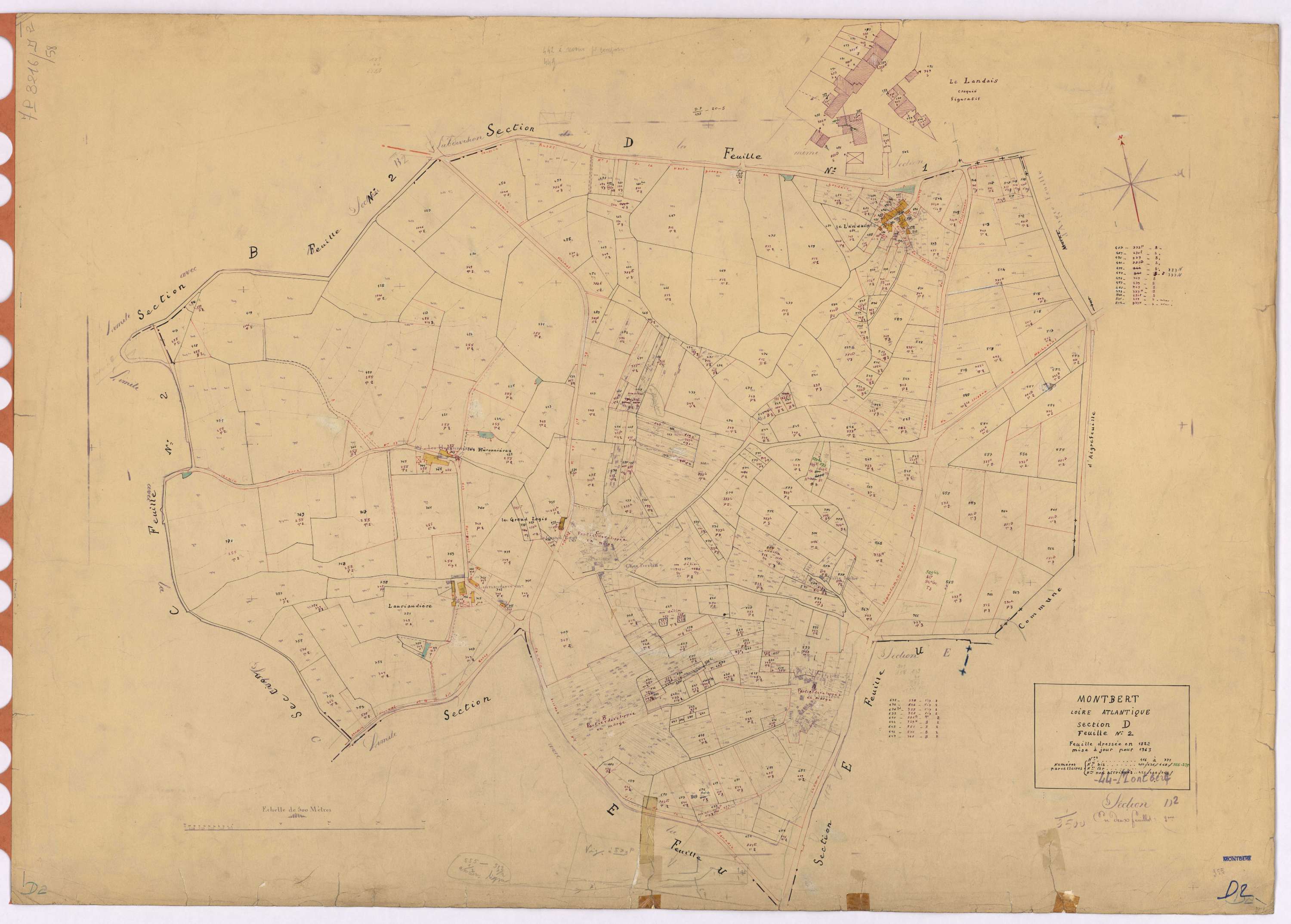 Montbert - Section D2 416-771