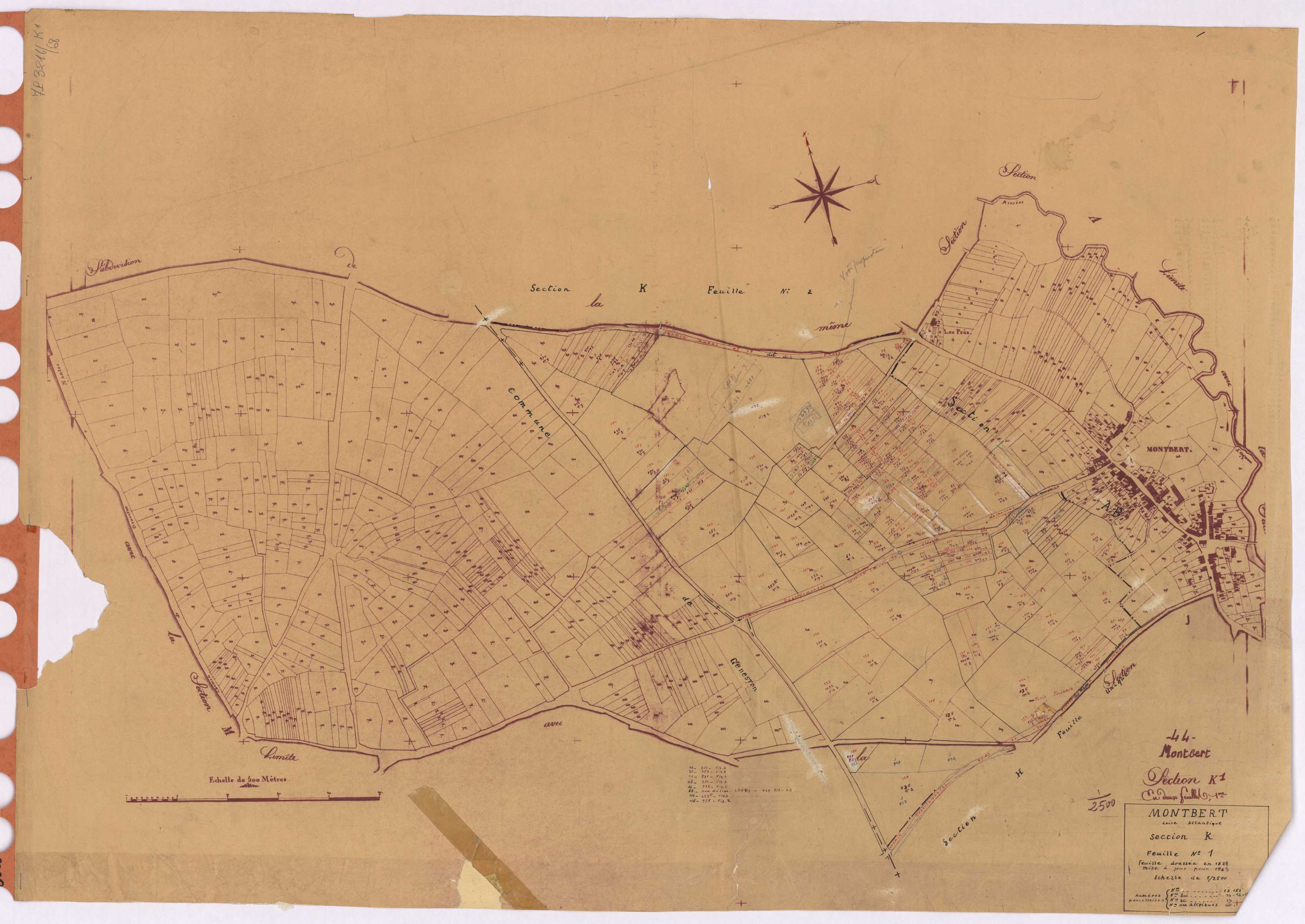 Montbert - Section K1 1-154