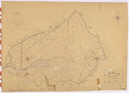 Montbert - Section A1 Château (section du) ; 1-210