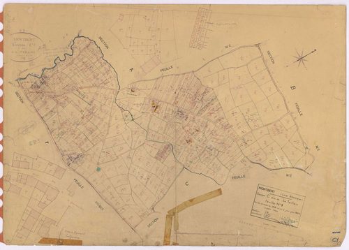 Montbert - Section C1 Teillais (section des) ; 1-677