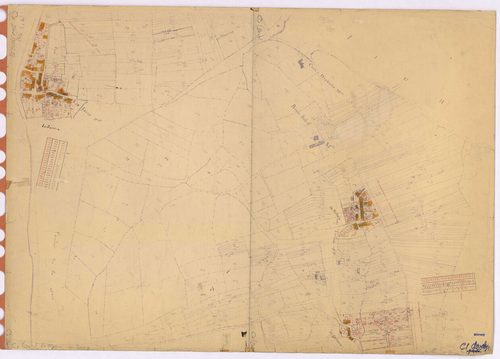 Montbert - Section C1 (développement) Teillais (section des) ; 1-677 ; développement des villages de La Jarrie, de La Teillais et de La Gâtinerie