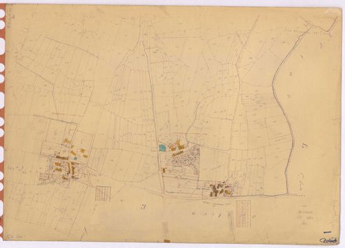 Montbert - Section C2 (développement) Teillais (section de La) ; 678-1076 ; développement des villages du Cerny, des Croix et de Chez Garreau