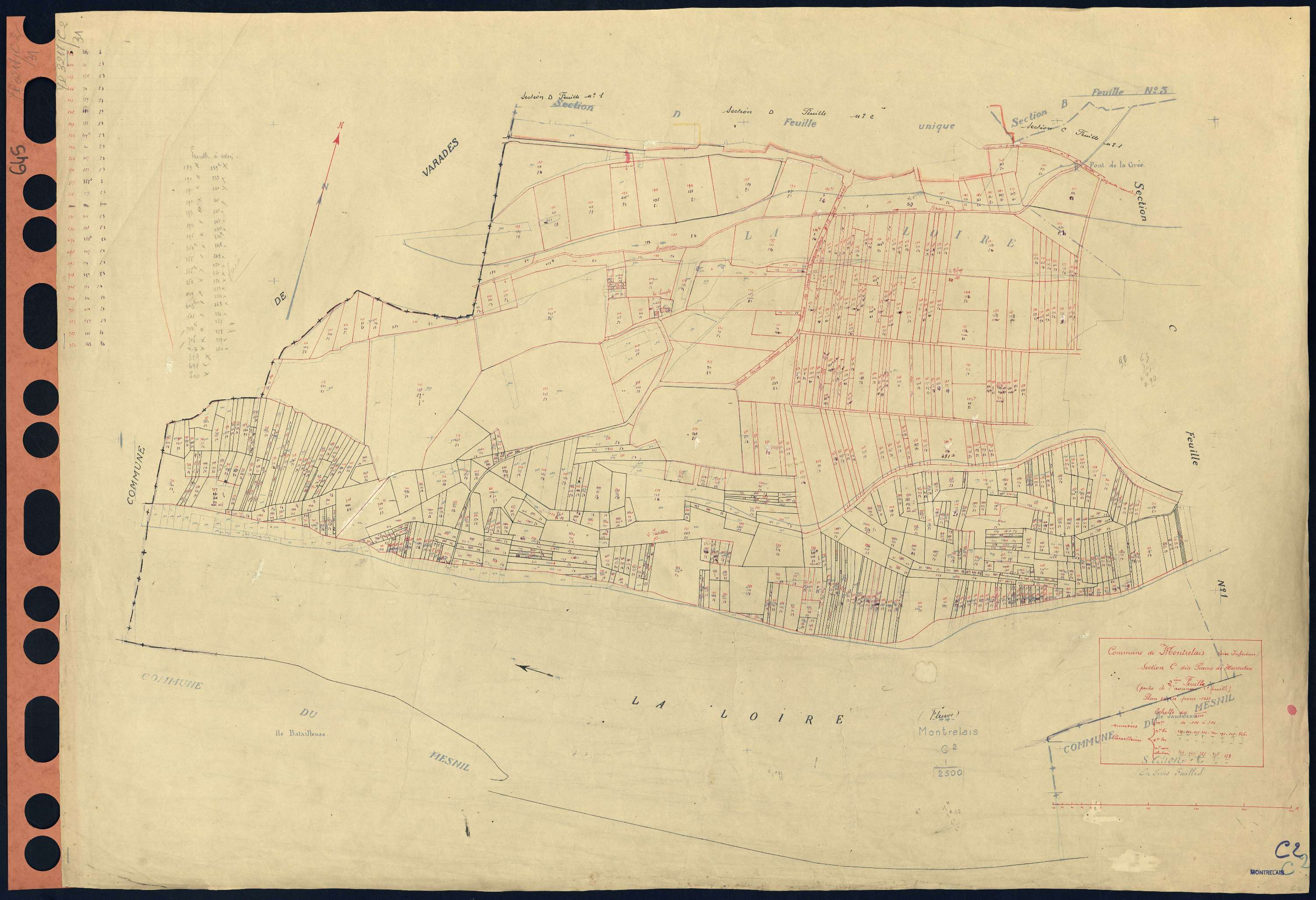Montrelais - Section C2 Prairie de Montrelais (section de La) . 188-786