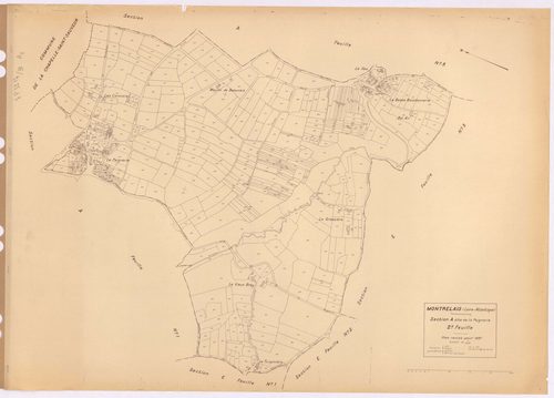Montrelais - Section A2 Peignerie (section de La) ; 173-756