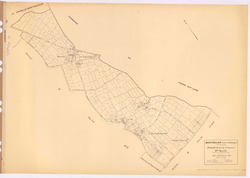 Montrelais - Section A3 Peignerie (section de La) ; 757-1076