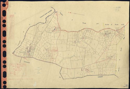 Montrelais - Section E1 Caillerie (section de La) . 1-313