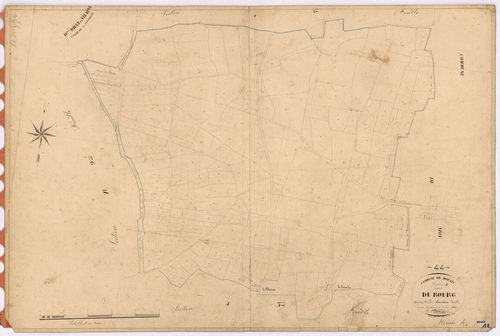 Mouais - Section A2 Bourg (section du) ; 224-422