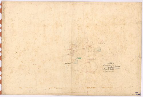 Mouais - Section A3 (développement) Bourg (section du) ; 423-873 ; développement du Bourg