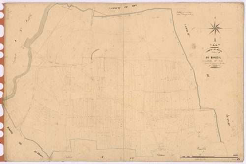 Mouais - Section A4 Bourg (section du) ; 874-1032bis