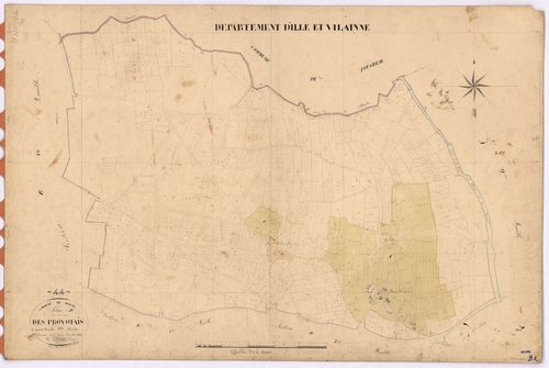 Mouais - Section B2 Provotais (section des) ; 171-777