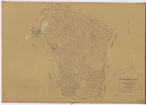 Moutiers-en-Retz - Section B1 Collet (section du) ; 1-512