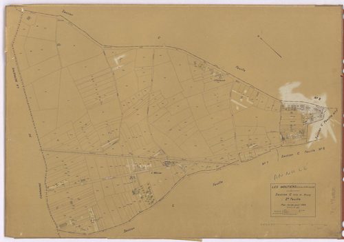 Moutiers-en-Retz - Section C2 Bourg (section du) ; 85-308