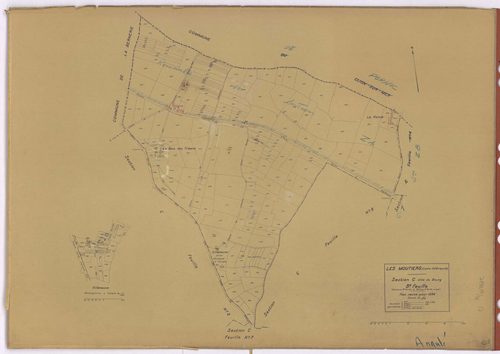 Moutiers-en-Retz - Section C3 Bourg (section du) ; 309-526