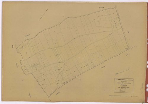 Moutiers-en-Retz - Section C5 Bourg (section du) ; 923-1039