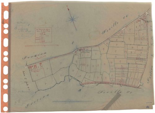Moutiers-en-Retz - Section A1 Prigny (section de) . 1-100