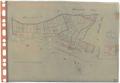 Moutiers-en-Retz - Section C1 Bourg (section du) . 1-84