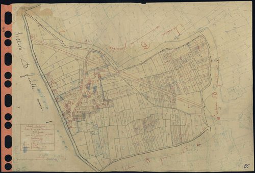 Mouzeil - Section B5 Bourgonnière (section de La) . 789-1144