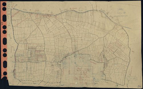 Mouzeil - Section D1 Grand Belan (section du) . 1-497
