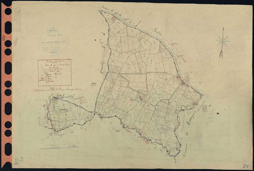 Mouzeil - Section D3 Grand Belan (section du) . 720-927