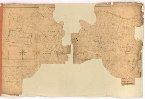Nantes - Section E2 (développement) Angle Chaillou (section de l') ; développement de diverses parcelles