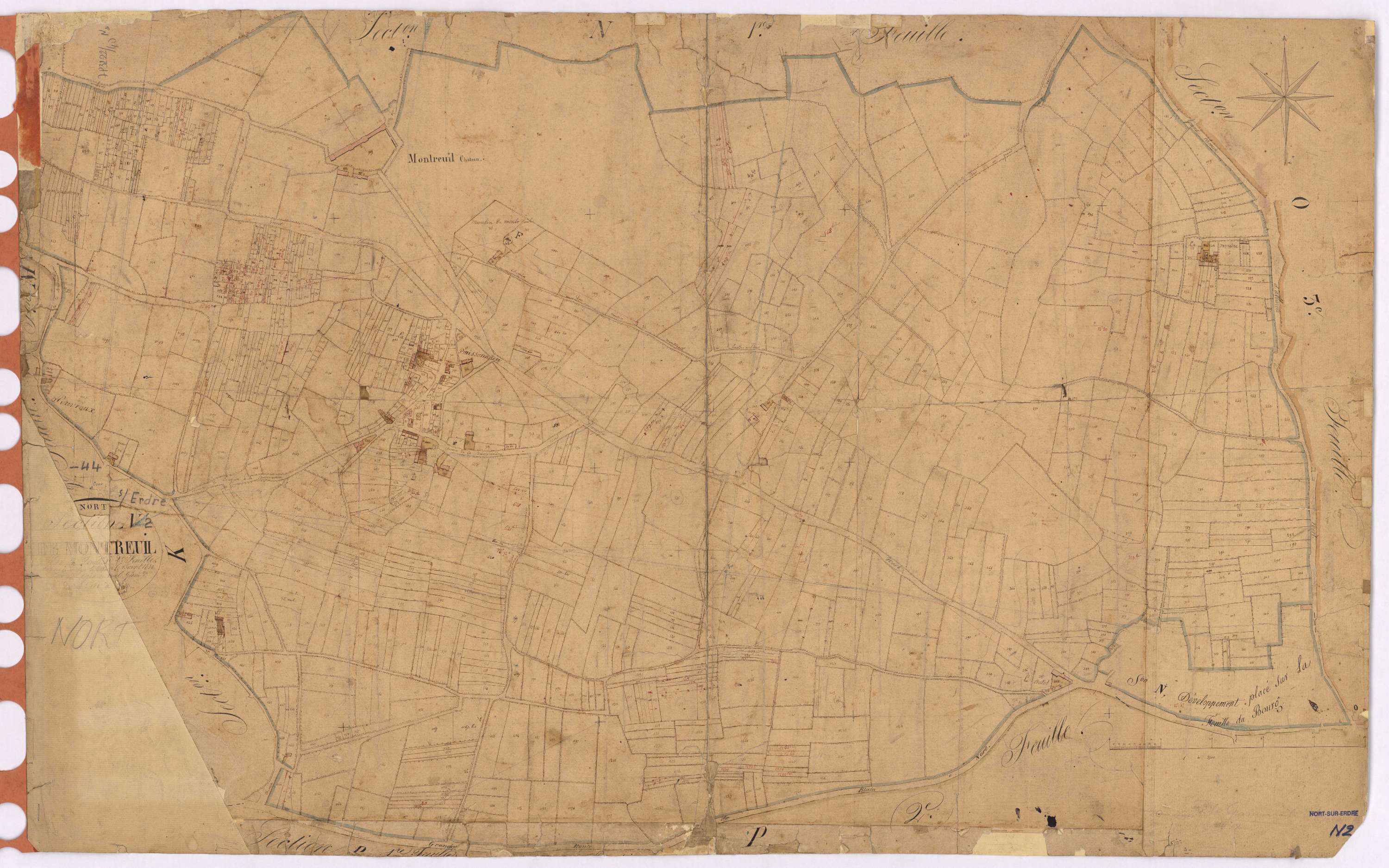 Nort-sur-Erdre - Section N2 Montreuil (section de) ; 181-1257