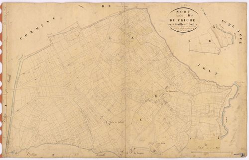 Nort-sur-Erdre - Section B1 Friche (section du) ; 1-1240ter