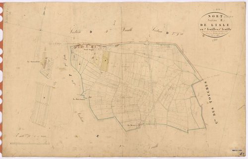 Nort-sur-Erdre - Section E1 Isle (section de l') ; 1-393