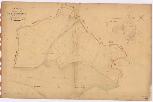 Nort-sur-Erdre - Section G1 Poupinière (section de La) ; 1-251