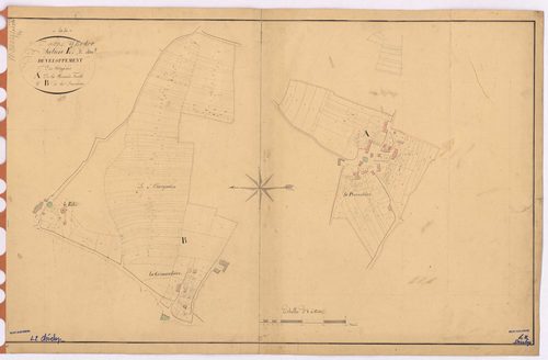 Nort-sur-Erdre - Section L1 L2 (développement) Provostière (section de La) ; 1-619 ; 620-1202 ; développement des villages de La Provostière et de La Grimaudière