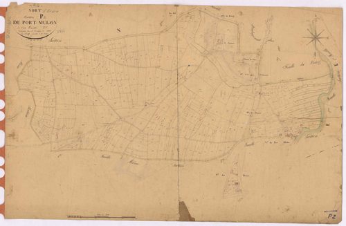 Nort-sur-Erdre - Section P2 Port-Mulon (section du) ; 1377-1744