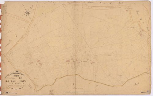 Notre-Dame-des-Landes - Section H2 Bois Aubin (section du) ; 319-737