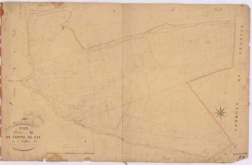 Notre-Dame-des-Landes - Section I4 Epine de Fay (section de l') ; 911-1203