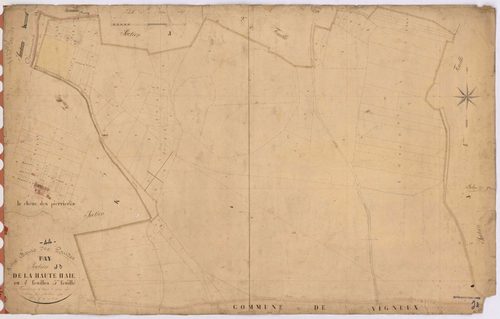 Notre-Dame-des-Landes - Section J3 Haute Haie (section de La) ; 327-482
