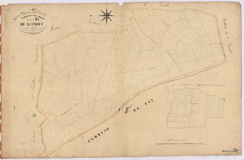 Notre-Dame-des-Landes - Section P2 Londuc (section de) ; 940-1115