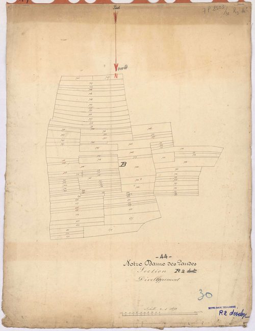 Notre-Dame-des-Landes - Section R2 (développement) Lintin (section du) ; 492-948 ; développement de diverses parcelles