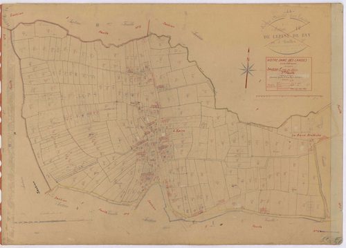 Notre-Dame-des-Landes - Section F7 Epine (section de l') ; 1386-1665