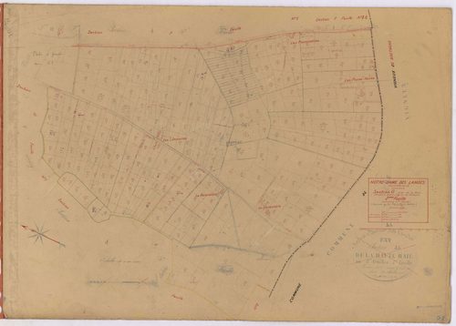 Notre-Dame-des-Landes - Section G2 Haie (section de La) ; 371-665