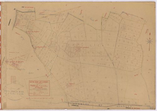 Notre-Dame-des-Landes - Section G3 Haie (section de La) ; 666-949