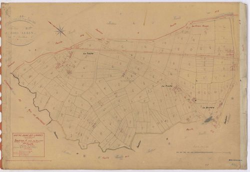 Notre-Dame-des-Landes - Section H1 Bois Aubin (section du) ; 1-190