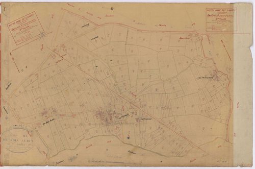Notre-Dame-des-Landes - Section H3 H4 Bois Aubin (section du) ; 330-452 ; 453-574