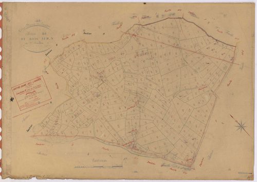 Notre-Dame-des-Landes - Section H5 Bois Aubin (section du) ; 575-933