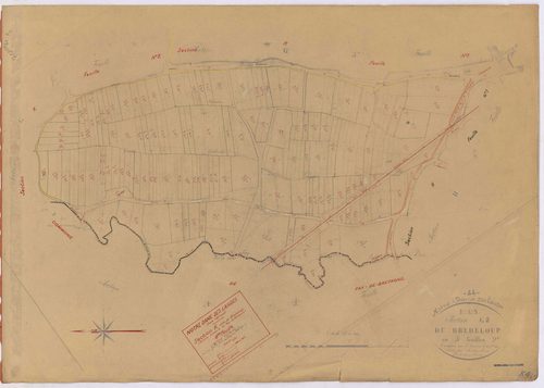 Notre-Dame-des-Landes - Section K4 Brédeloup (section du) ; 689-824